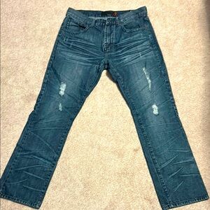 Men’s distressed jeans size 36